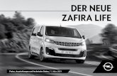 Der neue ZAfirA Life - auto-motor-und-sport.de · 2 – Modell-/Motorenübersicht – Zafira Life Zafira Life S Getriebe Edition INNOVATION Preise inkl. MwSt. Dieselmotoren 1.5 Diesel