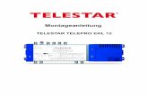 TELESTAR TELEPRO EKL 12 · Erdung und Potentialausgleich nach DIN EN 60728-11/2010 (VDE 0855-1/2011-6, Fassung Juni 2011), VDE 0100, DIN EN 50083-1 und VDE 0185-305 sind unbedingt