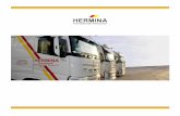 Über uns · Ernst Herrmann - Hermina GmbH & Co. KG COID: 63944 Zertifizierter Bereich: Internationale Transportdienstleistungen von Food- und Non-Food-Waren mit und ohne Temperaturführung