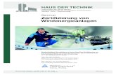 Seminar Zertiﬁzierung von Windenergieanlagen - tuv.com · 17:15 Rotorblatt - Anforderungen und Nachweise Dipl.-Ing. (FH)Thomas Nägler, Sachverständiger Rotorblatt, TÜV Rheinland