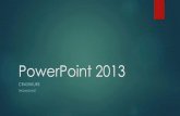 PowerPoint 2013 - fileDirekt nach dem Start einer neuen PowerPoint Präsentation steht Ihnen die sogenannte Titelfolie zur Verfügung. Diese Folie ist für den Titel der Präsentation