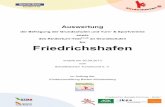 des Kinderturn-Test PLUS für Friedrichshafen - sport-fn.de · Projektpartner „Bewegte Kommune – Kinder“: Auswertung der Befragung der Grundschulen und Turn- & Sportvereine