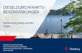 PowerPoint-Präsentation-Vorlage Stand 01-2017(Format 16:9) · FAQ Dieseldurchfahrtsbeschränkungen Das Bundesverwaltungsgericht (BVerwG) in Leipzig hat am 27. Februar 2018 entschieden,