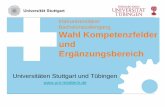 Interuniversitärer Herzlich Willkommen Bachelorstudiengang ... · Herzlich Willkommen im Bachelorstudiengang Medizintechnik der Universitäten Stuttgart und Tübingen WS 2017/18