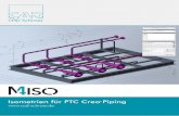 Isometrien für PTC Creo Piping - cad-schroer.de · Stücklisten und Berichte M4 ISO verwendet die aus PTC Creo Piping stammenden Rohrleitungsdaten inklusive aller definierten Attribute