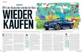 Große Leserumfrage 89 % der Deutschen würden ihr Auto ... · Modell? Oder ist er so unzufrieden, dass er beim nächsten Mal in ein an- deres Autohaus geht? Das wollten wir wissen.