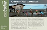 Globales Lernen mit Kopf, Herz und Hand · oft von Neokolonialismus, wenn man die Ausbeu - tung von Rohstoffen durch internationale Unterneh - men oder den großflächigen Landkauf