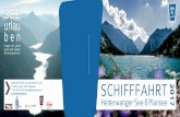 SCHIFFFAHRT - Hotel Fischer am See - Tirol · bluetenstaub.at | pic©Der Fischer am See, Fotolia (S 7+5) Heiterwanger See und Plansee Distanzen/Gehzeiten Bunte Hotel Fischer am See