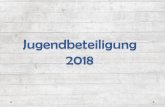 Jugendbeteiligung 2018 - jugendring-jena.de · • Skatepark • Wagenplatz • Sportplätze (Parkour, Fußball) Themen aus Lobeda: Mobilität: zu hohe Preise für Nahverkehr > Wunsch
