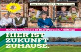 Am 26. Mai 2019 Grün wählen! - gruene-wangen.de · BÜNDNIS 90/DIE GRÜNEN BÜNDNIS 90/DIE GRÜNEN Alle Menschen wollen für Ihre Leistung fair bezahlt werden, um von ihrer Hände