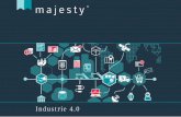 Industrie 4 - majesty.de · Kommisionierung, Versand, Inventur oder Betriebsdaten erfolgt via Handheld/Tablet. Wächst mit Ihren Aufgaben: Das ERP-System für die Medizintechnik und