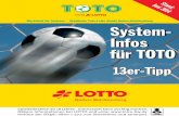 Merkblatt für Systeme · Staatliche Toto-Lotto GmbH Baden ... · Merkblatt für Systeme · Staatliche Toto-Lotto GmbH Baden-Württemberg System-Infos für TOTO 13er-Tipp System-Infos