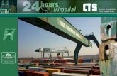 Wie funktioniert ein Container-Terminal? · 31 1. Vorholung eines beladenen Importcontainers aus einem Seehafen per Binnenschiff oder Bahn zu einem Binnenterminal. 2. Umschlag des
