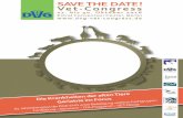SAVE THE DATE! Vet-Con  · PDF fileSAVE THE DATE! Vet-Con gress 27. bis 30. Oktober 2016 Estrel Convention Center, Berlin   e K ere atrie im Focus r n-Messe