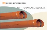 PVC-KG-Rohre und Formst£¼cke f£¼r tedesco/PVC KG Rohre_sirci.pdf¢  Hart-PVC GRESINTEX ¢â‚¬“F¢â‚¬â€Œ-KG-Rohre