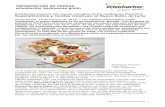  · INFORMACIÓN DE PRENSA erlenbacher backwaren gmbh erlgbacher tac./ee..w Los Rectángulos de Plátano y Grosella veganos tienen una masa de bizcocho vegano de