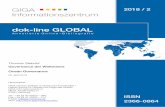 Governance der Weltmeere / Ocean Governance · dok-line GLOBAL 2018 / 2 3 des Ozeans –, zahlreichen internationalen Organisa-tionen und Abkommen, die Governance-Fragen der Weltmeere