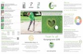 Passion for Golf - kleingolf-rheinsieg.dekleingolf-rheinsieg.de/files/downloads/unterricht/Kursprogramm_2019.pdf · Falle eines späteren Schlägerkaufes über unseren Pro-Shop den