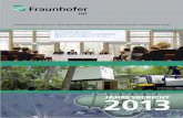 Fraunhofer · national als auch international, der laufend aktualisiert wird. Vertieft wird der allgemeine Überblick durch eigene Fachanaly- sen und -prognosen auf ausgewählten