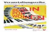 Veranstaltungsreihe - mfk-berlin.de · Verena Blättermann – ist Referentin für Öffentlichkeitsarbeit und politische Kommunikation beim Verband unabhängiger Musikunter-nehmen
