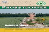 BAROK & LINUS - probstdorfer.at Ausgabe9.pdf · 5 Probstdorfer AUSgABE 9 LINUS – der neue Mahlweizen für alle Standorte PEDRO bildet nach wie vor die Er-tragsspitze bei den Mahlweizensorten.