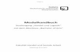 Studiengang „Handel und Logistik“ mit dem Abschluss ... · PDF fileModul WPF Mathematische Modellierung und Computersimulation mit praktischen Übungen ..... 87 Modulhandbuch Bachelorstudiengang