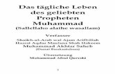 Das tägliche Leben des geliebten Propheten · PDF file1 Das tägliche Leben des geliebten Propheten Muhammad (Sallellaho alaihe wasallam) Verfasser Shaikh-ul-Arab wal Ajam Arifbillah