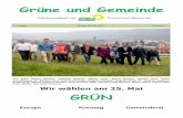 Grüne und Gemeinde - gruene-ostwuerttemberg.de · Freitag. 16. Mai 2014 Grüne und Gemeinde Seite 3 Wählen mit 16 heißt, die eigene Zukunft mitgestalten! Zukunft Facility Management
