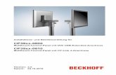 CP39xx - download.beckhoff.com · Installations- und Betriebsanleitung für CP39xx-0000 Multitouch-Control-Panel mit DVI/ USB-Extended-Anschluss CP39xx-0010 Multitouch-Control-Panel
