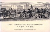 Die Badische Revolution 1848-1849 - karlsruhe.de · Die Badische Revolution 1848 -1849 DOKUMENTE DES KARLSRUHER STADTARCHIVS UND DES PFINZGAU-MUSEUMS Ausstellung im Rathaus-Saal Durlaeh,