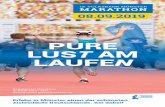 MARATHON · Mit der Anmeldung zur Teilnahme am Volksbank-Münster-Marathon willigt der Läufer/die Läuferin in die Speicherung und Nutzung seiner/ihrer personenbezogenen Daten (Name,