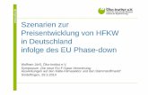 Szenarien zur Preisentwicklung von HFKW in Deutschland ... · [ €/ t CO2-Äqu.] Szenarien zur Preisentwicklung von HFKW in Deutschland infolge des EU Phase Abbildung: Öko-Institut