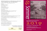 Sommer - festliche-serenaden.de Collegium Flyer2019.pdf · Musik von Luigi Boccherini und Gaetano Brunetti für Flöte, zwei Violinen, Viola und zwei Violoncelli Freitag / Samstag
