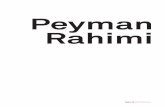 PR Publi oT - corawaschke.de · Peyman Rahimi Einladungskarte Verlebendigung „Es gibt Wesen, die mich begleiten, ohne dass sie für andere existent sind.“ An mysteriöse, surreale