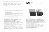 EVID-S8.2 8-Zoll-Wand- lautsprecher, 8 Ohm, · oder Weiß (RAL 9003) und lackierbar. Das Frontgitter ist verzinkt und pulverbeschichtet und damit korrosionsbeständig. Der Lautsprecher