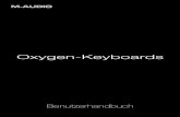 Oxygen-Keyboards - m-audio.de · PDF fileOxygen-Keyboards Benutzerhandbuch 2 1 Einführung Wir beglückwünschen Sie zum Erwerb Ihres Oxygen-Keyboards von M-Audio!