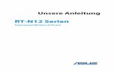 RT-N12 Serien - downloads.cdn.re-in.dedownloads.cdn.re-in.de/400000-424999/...ASUS_RT_N12_N300_WLAN_ROUTER.pdf · 8 Rückseite (RT-N12 D1) Element Beschreibung Restore Das Drücken