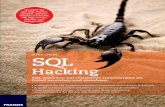 Aus dem Inhalt: SQL - franzis.de · Systeme vor solchen Attacken. Um das zu tun, müs-sen Sie die Angriffe verstehen, die Tools der Hacker kennen und geeignete Gegenmaßnahmen ergreifen.