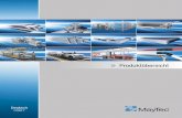 Produktübersicht 1/2017 DE · CAD Design Software MayTec Systemtechnik Anwendungen • Maschinen-Grundgestelle • Montage- und Kontrollplätze • Sonderregale • Maschinen-Verkleidungen