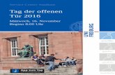 Tag der offenen Tür 2016 - medizinstudium.uni-freiburg.de · Am Stand der Pädagogischen Hochschule (PH) informieren wir Sie über die Lehramts-, Bachelor- und Masterstudiengänge