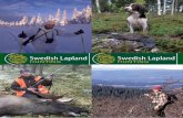 Jagd in Swedish Lapland – der letzten Wildnis Europas · Jagd in Swedish Lapland – der letzten Wildnis Europas In diesem Katalog finden Sie ein breites Spektrum an spannenden