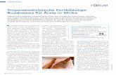 Tropenmedizinische Fortbildungs- Rundreisen für Ärzte in ... · ärztliches journal reise & medizin 5|2014 Tropenmedizinische Fortbildungs- Rundreisen für Ärzte in Afrika Fotos: