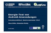 Energie-Test von Android-Anwendungenst.inf.tu-dresden.de/files/teaching/ss12/kpss12android/2012_05_24.pdf · Fakultät Informatik Institut für Software- und Multimediatechnik - Lehrstuhl