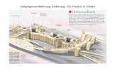 Fußg¨angermodellierung Einleitung: Die Hadsch in Mekka · Rolltreppentürmo nannte Hadsch, ihrt jedes Jahr rund befördern Gläubige der Zett- Die Pilger Ind dic Kaaba-Urn- Eine