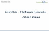 Smart Grid – Intelligente Netzwerke Johann Strama · Vorstellung von einem Smart Grid Beispiel:Definition der USA. 1.Vermehrte Nutzung von digitalen Informationen und kontroll-