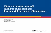 Burnout und chronischer beruflicher Stress - ciando.com · tierten Forschungsprojektes GET.ON „GesundheitsTraining.Online am Innovations-Inkubator der Leuphana Universität Lüneburg.