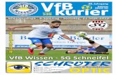 VfB Wissen - SG Schneifel · Mit drei Niederlagen ging es in der Saison 2019-20 recht ernüch-ternd los, nun konnte die Mannschaft des VfB Wissen ihre Bilanz in der Rheinlandliga