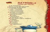 RAYMAN 3 HAVOC 2 GESCHICHTE 2 ART - rayman-fanpage.de · All denjenigen, die jetzt schon anfangen zu meckern, weil ihnen die Tastenbelegung nicht passt, kann ich nur sagen, dass sie