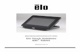 Elo Touch Solutions Elo Tablet · Das Tablet kann sich dabei ebenfalls in der Dockingstation befinden. Während des normalen Betriebs des Tablets kann sich das AC/DC-Netzteilkit erwärmen.