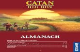 693152 CAT BigBox19 Almanach - catan.de · 4 8 – 6 – – 7 – B Bauen Nachdem der Spieler, der an der Reihe ist, die Rohstofferträge ausgewürfelt und Handel betrieben hat,